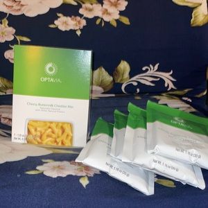 Optavia Cheesy Buttermilk Cheddar Mac 4 pouches! best by 9/21/23